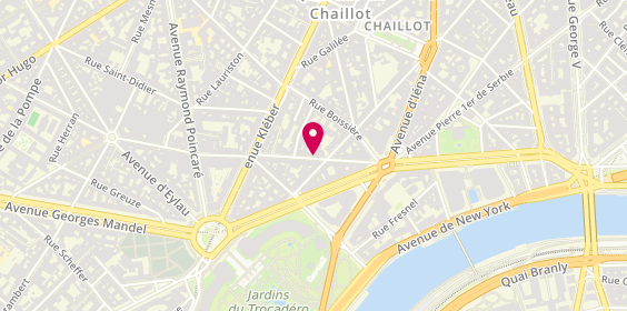Plan de MADELIN Claude, 20 Rue de Longchamp, 75116 Paris