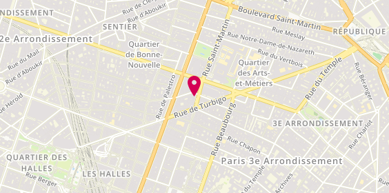 Plan de BONNAIRE Céline, 239 Rue Saint Martin, 75003 Paris