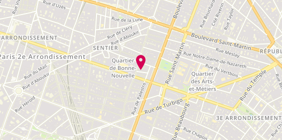Plan de FAGGION Laurent psychologue, 6 Rue du Ponceau, 75002 Paris