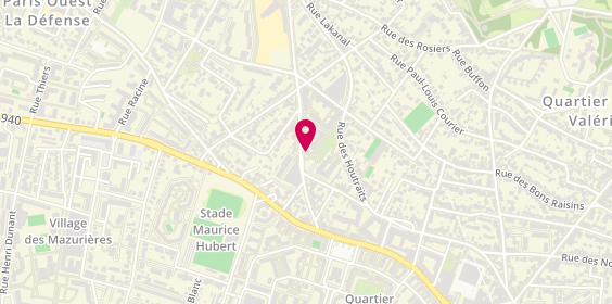 Plan de JUCHS Noémie, 67 Rue Gallieni, 92500 Rueil-Malmaison