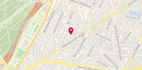 Plan de COPHIGNON Philippe, 132 Rue de Longchamp, 75016 Paris