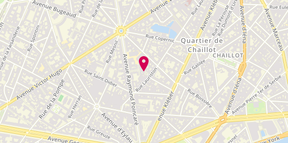 Plan de Collin Nicolle, 84 Rue Lauriston, 75116 Paris