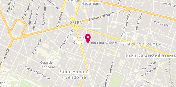 Plan de GIUILY Constance, 15 Rue Gaillon, 75002 Paris