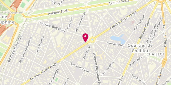 Plan de KAYES Charlotte, 80 Avenue Victor Hugo, 75116 Paris