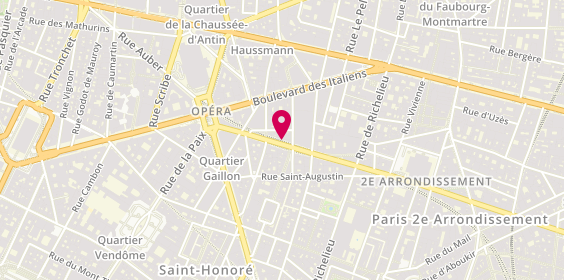 Plan de Frédérique Fillol, 22 Rue 4 Septembre, 75002 Paris