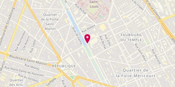 Plan de ROTH Thierry, 52 Quai Jemmapes, 75010 Paris