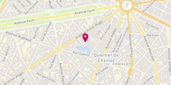 Plan de LEYDIER Antoine, 10 Rue Georges Ville, 75016 Paris