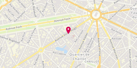 Plan de Baron Bernadette, 37 avenue Victor Hugo, 75116 Paris