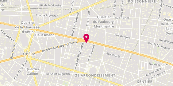 Plan de GHAEM Olivier, Cabinet du Dr Olivier Ghaem
21 Boulevard Montmartre, 75002 Paris