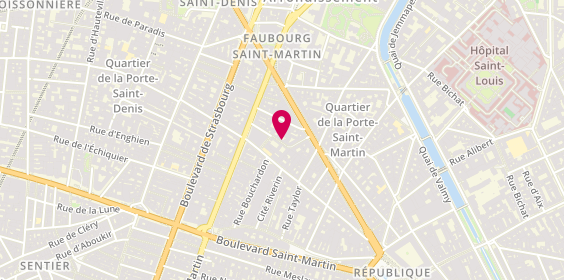 Plan de LE MAROIS Jean Sebastien, 7 Cité Hittorf, 75010 Paris