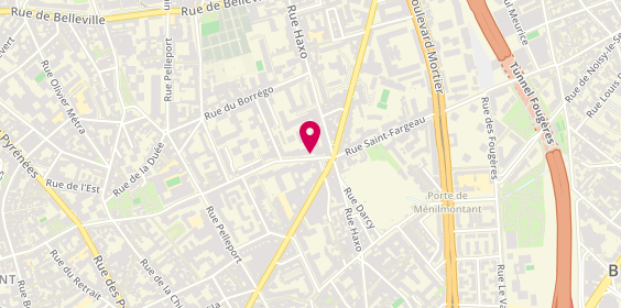Plan de FROMONT Etienne, 39 Rue Saint-Fargeau, 75020 Paris
