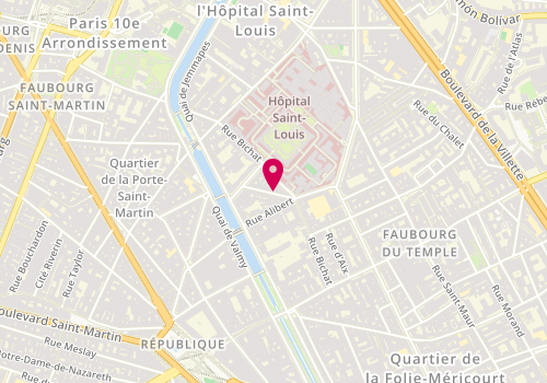 Plan de DEVAUX Christophe, 6 Rue Marie et Louise, 75010 Paris