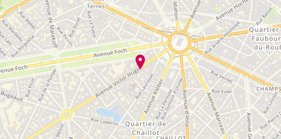 Plan de LENDRESSE Philippe, 17 Avenue Victor Hugo, 75116 Paris