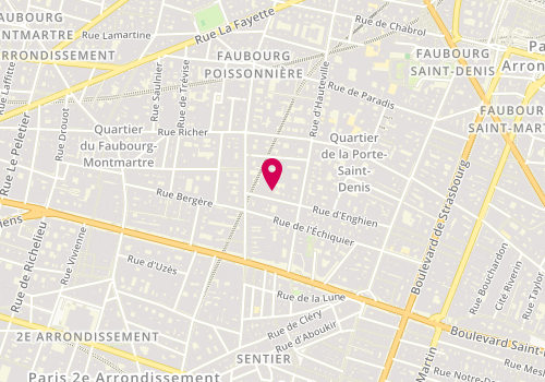 Plan de Lisa MINIER, 44 Rue d'Enghien, 75010 Paris