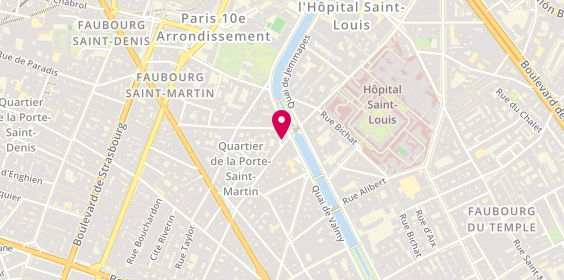 Plan de LAVAL Frédérique, 14 Rue Jean Poulmarch, 75010 Paris