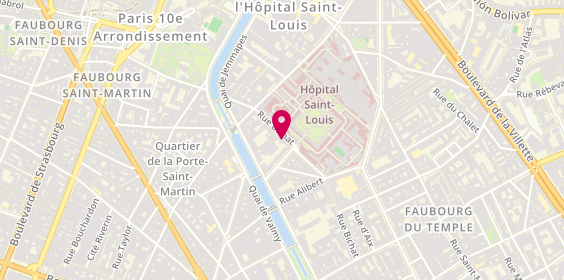 Plan de Galle Nathalie, 51 Rue Bichat, 75010 Paris