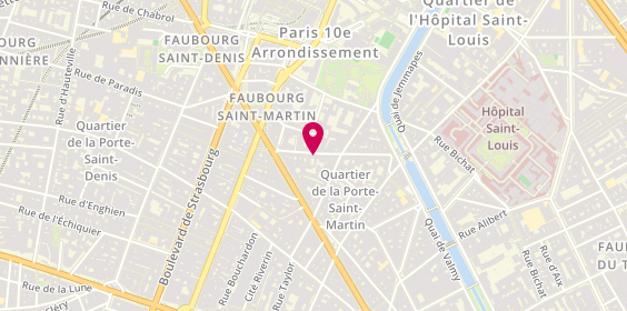 Plan de ROTH Julie, 49 Rue des Vinaigriers, 75010 Paris