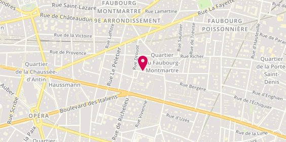 Plan de DINTRANS Jean Roger, 16 Rue de la Grange Batelier, 75009 Paris
