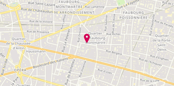 Plan de Aliénor MATET - Psychologue, 10 Rue de la Grange Batelière, 75009 Paris