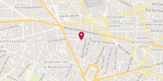 Plan de GOLDNER Christelle, 49 Rue Mathurins, 75008 Paris