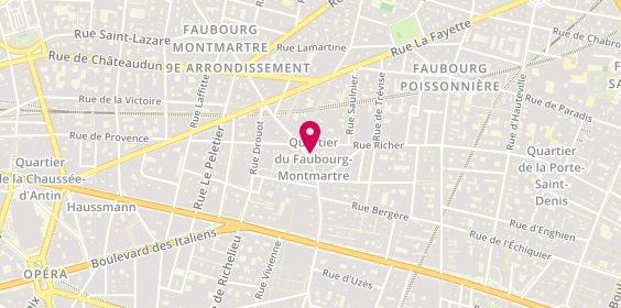 Plan de DROGOUL Frank, 30 Rue du Faubourg Montmartre, 75009 Paris