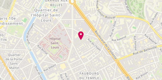 Plan de ROUSSILLON Brigitte & Pierre Montpeyroux - Séminaire Qui suis-je, 20 Rue Jean et Marie Moinon, 75010 Paris