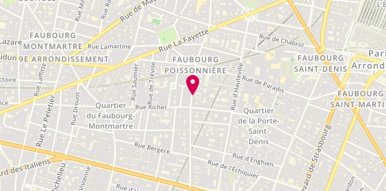 Plan de Anne-Jeanne Naude, 50 Rue Faubourg Poissonnière, 75010 Paris