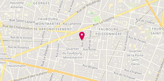 Plan de BRIAND Mélanie, Rue Saulnier, 75009 Paris