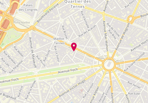 Plan de PIEKARSKI Audrey, 27 avenue de la Grande Armée, 75116 Paris