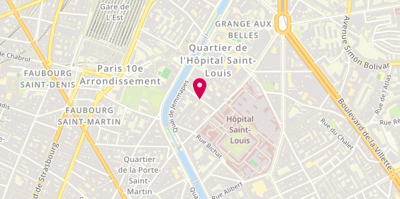 Plan de DUMONT Jean Pierre, Hopital de la Croix Saint Simon
7 Rue E Cresson, 75014 Paris