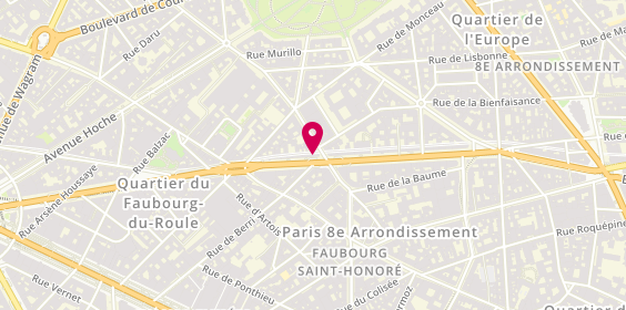 Plan de BENCHETRIT Franck, 170 Boulevard Haussmann, 75008 Paris