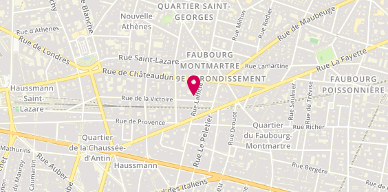 Plan de CRESP Jean, 43 Rue Laffitte, 75009 Paris