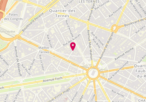 Plan de SCHNEPP Blandine, 10 Rue Anatole de la Forge, 75017 Paris