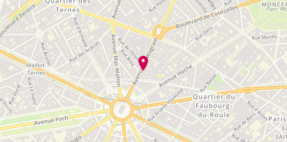 Plan de BARBEAU Marthe, 14 Avenue de Wagram, 75008 Paris