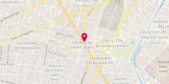 Plan de CROVISIER Gérard, 82 Boulevard Magenta, 75010 Paris