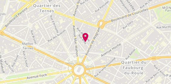 Plan de FREIHERR VON SECKENDORFF Marc, 10 Rue Brey, 75017 Paris