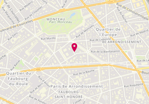 Plan de Céline HOLLIER-LAROUSSE, 2 Rue de Messine, 75008 Paris