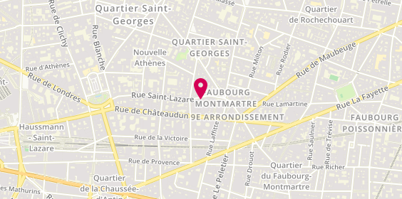 Plan de DELEBARRE Coraline, 11 Rue Saint-Lazare, 75009 Paris