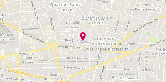 Plan de Florina BONET, 32 Rue Saint-Lazare, 75009 Paris