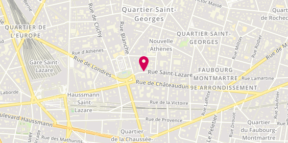 Plan de DER ELST ALEXIS Van, Esculape
60 Rue Saint Lazare, 75009 Paris
