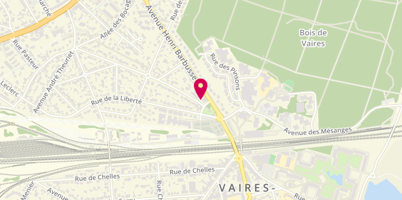 Plan de DENIS Marcelo, 1 avenue Henri Barbusse, 77360 Vaires-sur-Marne