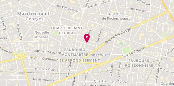 Plan de LERUDE Martine, 14 Rue Choron, 75009 Paris