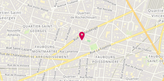 Plan de Hélène Pria VEILLON, 20 Rue Marguerite de Rochechouart, 75009 Paris