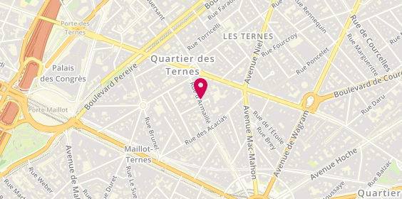 Plan de MENU Patrick, 20 Rue d'Armaillé, 75017 Paris