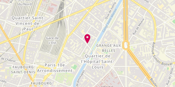 Plan de Bruno Michel, 8 Rue Eugène Varlin, 75010 Paris