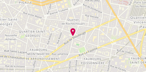 Plan de DUBUCQ GREEN Claire, 35 Rue de Rochechouart, 75009 Paris