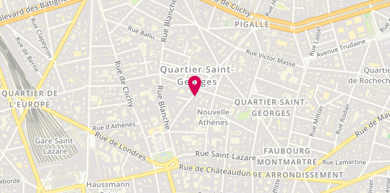 Plan de Katia Mucha - Psychologue, 24 Rue Jean-Baptiste Pigalle, 75009 Paris