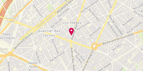 Plan de POMAREDE Laure, 5 avenue Niel, 75017 Paris