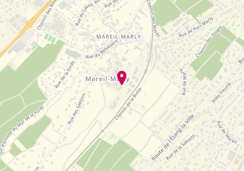 Plan de DHAOU Anne, 10 Rue des Violettes Bâtiment C, 78750 Mareil-Marly