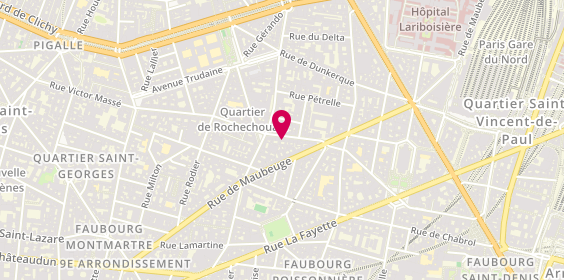Plan de Eléonore de la Rochefoucauld Therapeute, 15 Rue Condorcet, 75009 Paris